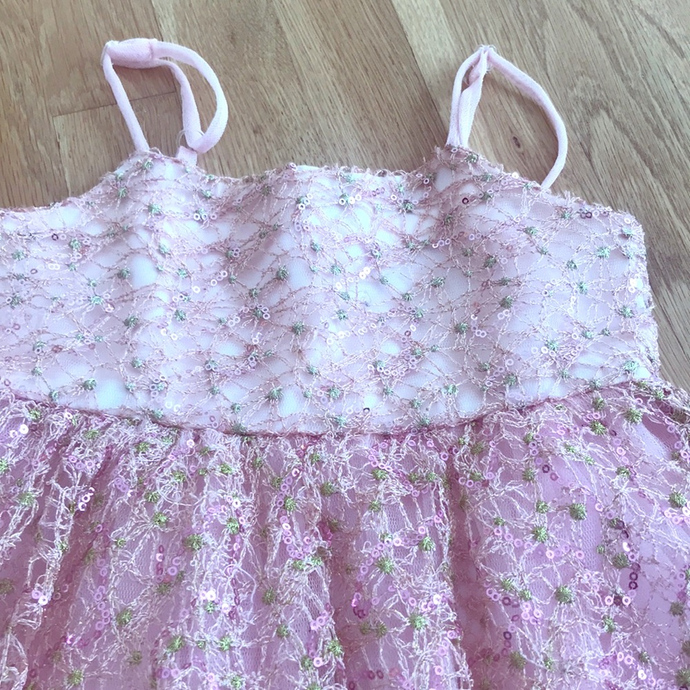Pink Sparkle Dress!